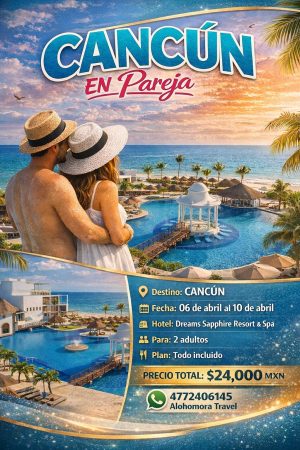 Cancún en pareja
