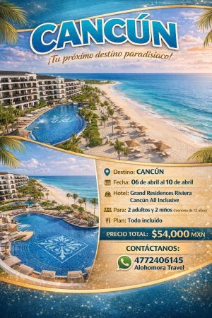 Cancún en pareja